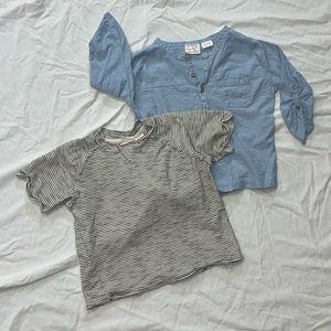 Zara Baby Boy size 16/24 Lot of 2